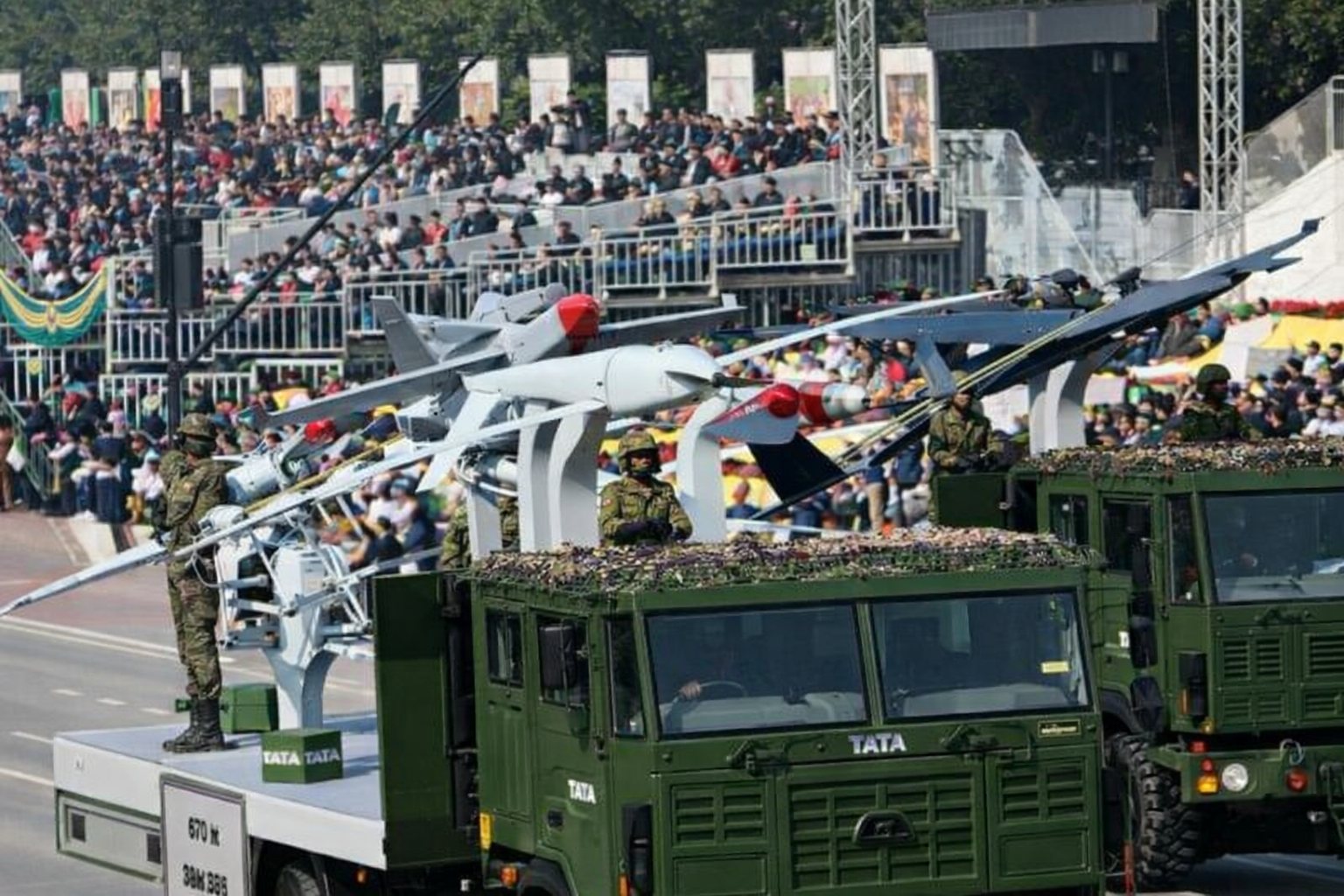 Logistics of the military budget hike